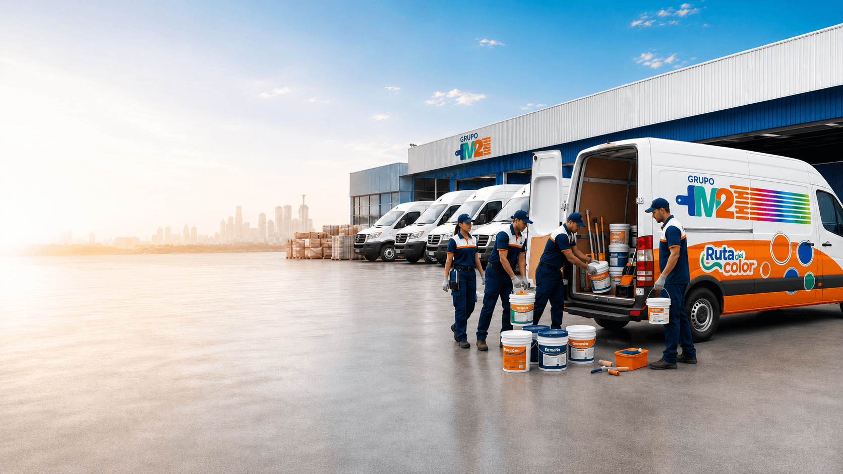 Grupo M2 — distribución y logística de pinturas en Venezuela
