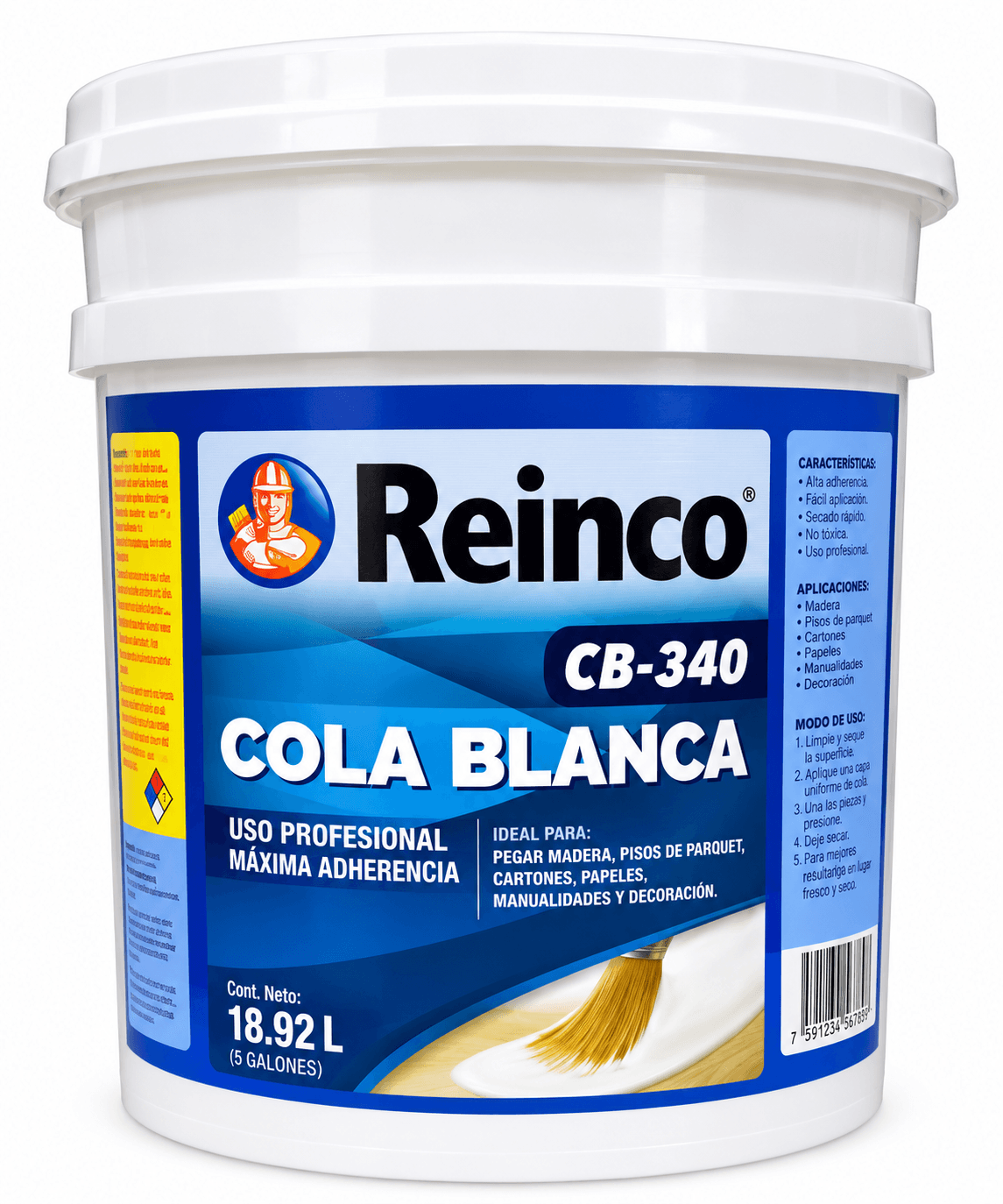 Cola Blanca Cb 340 Cuñete 5g