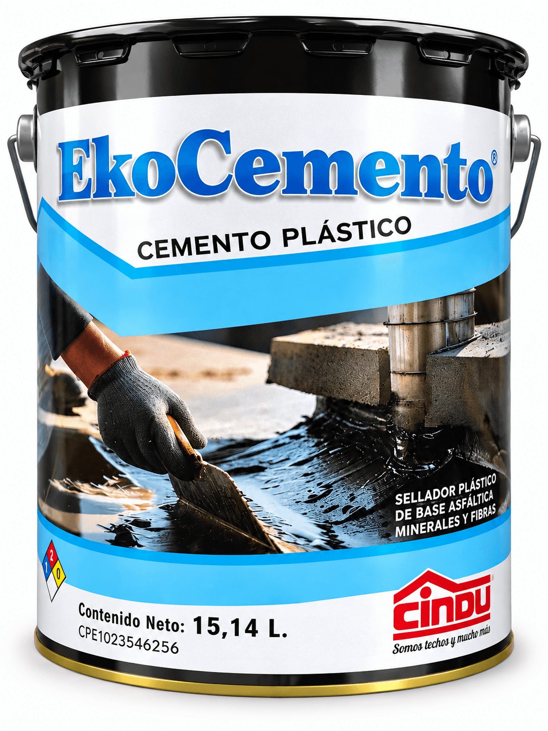 Ekocemento Plastico Cuñete 4g