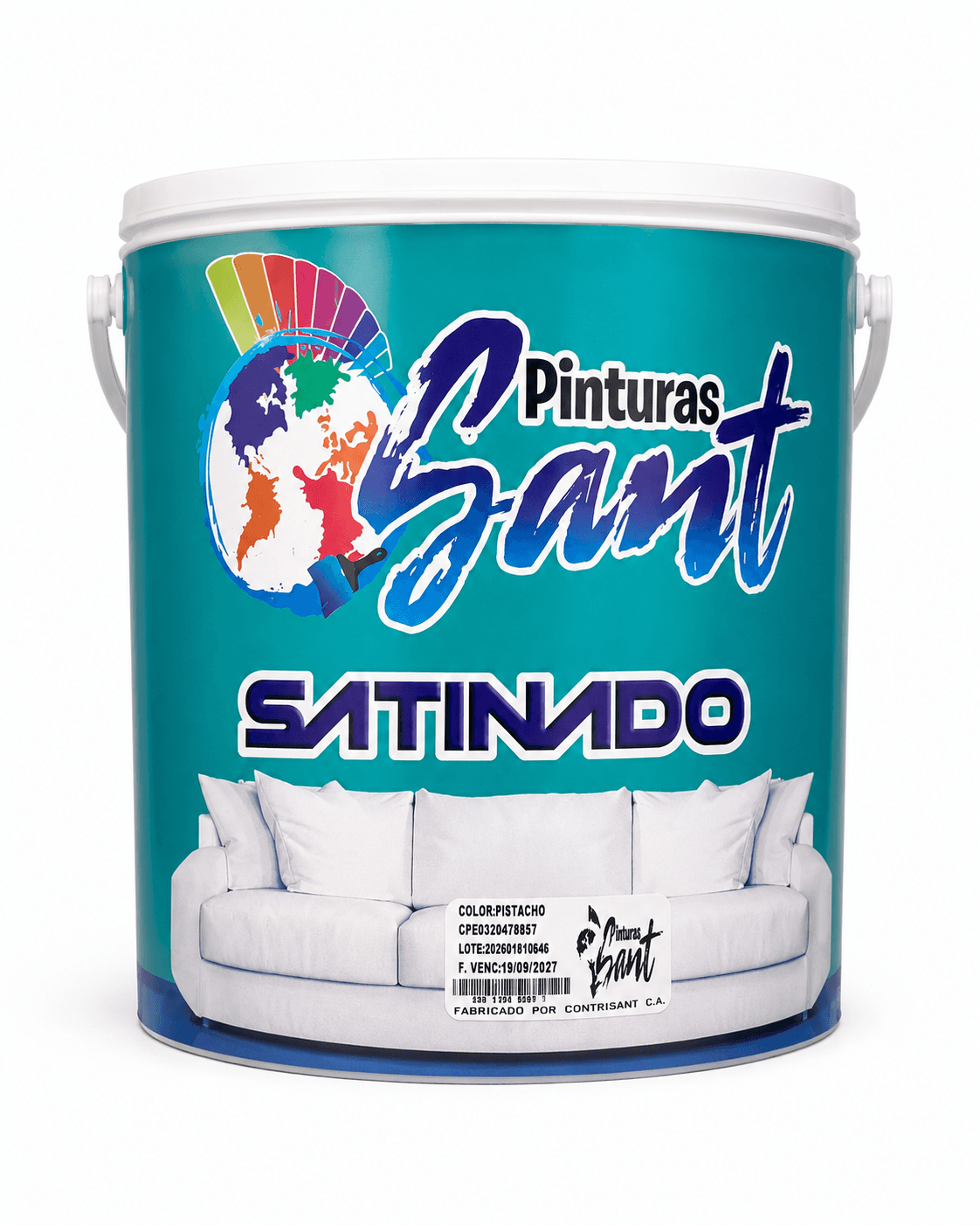 Pinturas Sant Caucho Satinado Clase A