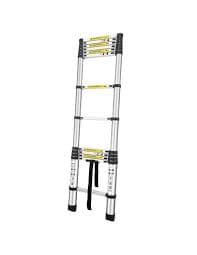 Escalera Telescópica Aluminio 3,8 m 13 Peldaños