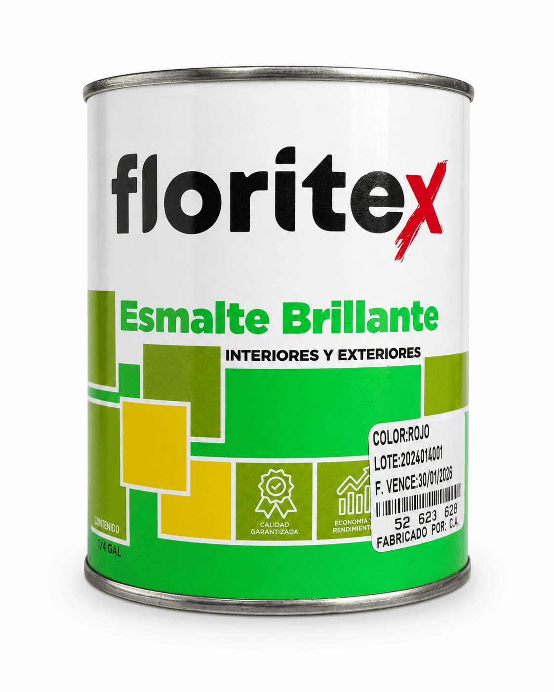 Floritex Esmalte Brillante Clase C Galon