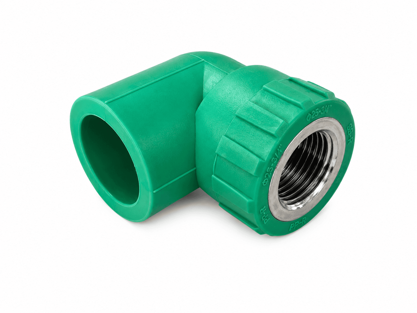 Codo De 90 Grados Con Rosca Hembra De 25 Mm X 1/2" Donsen