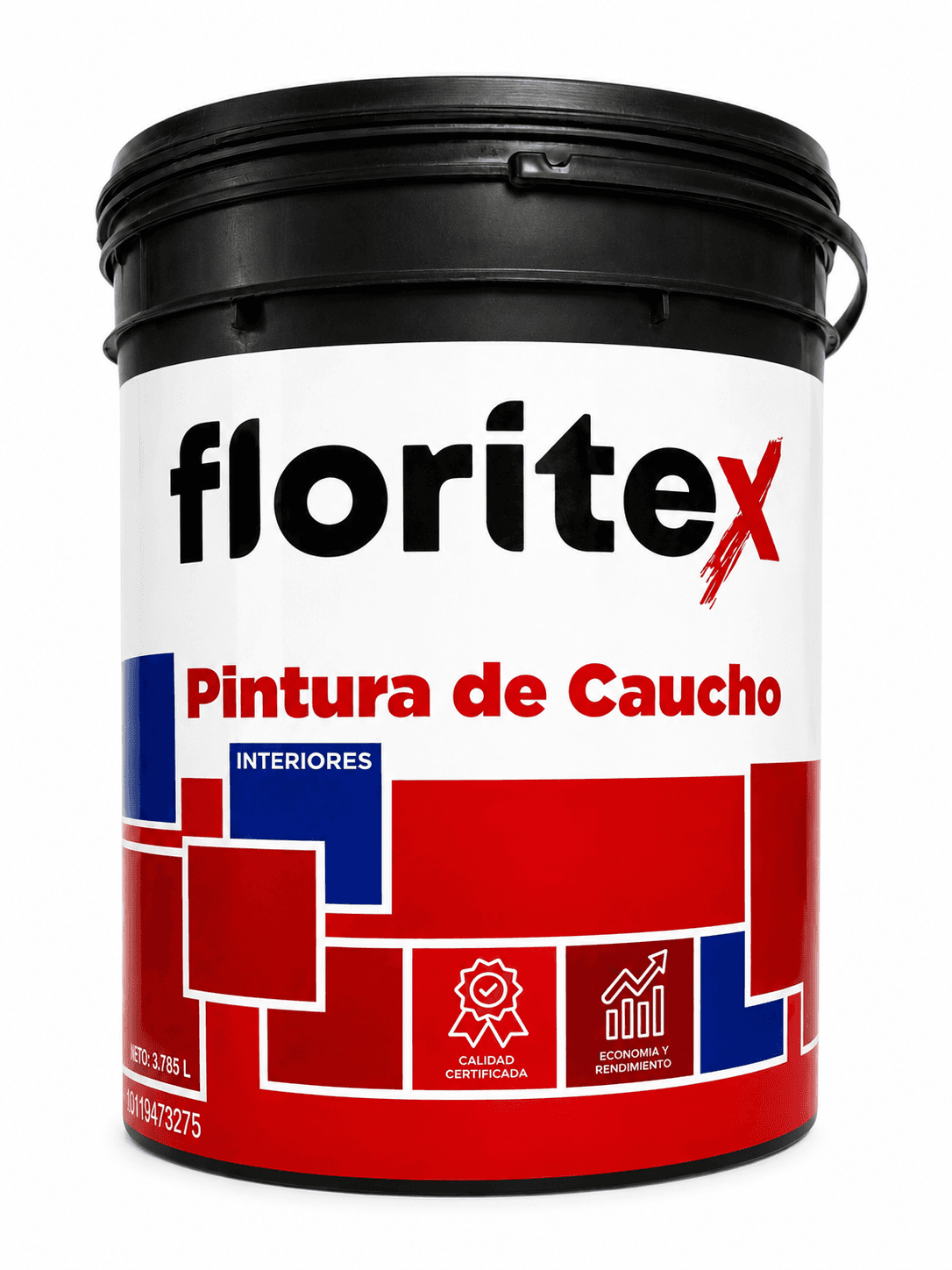 Floritex Pintura De Caucho Clase C Cuñete