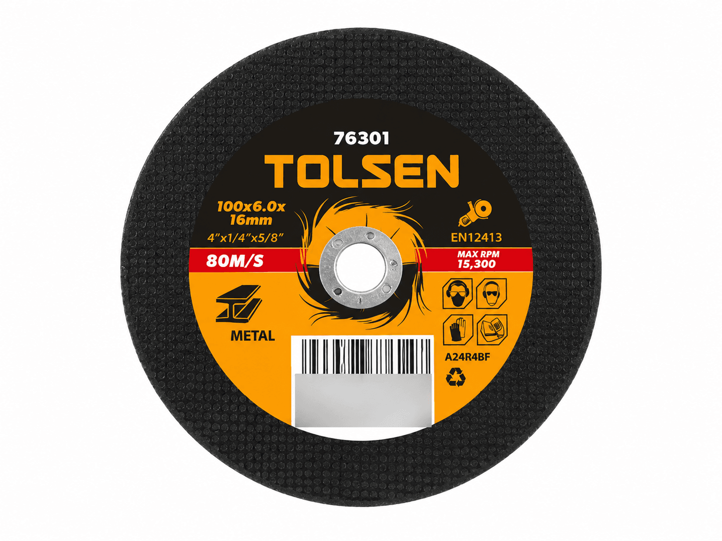 Disco de Desbaste con Centro Depresado Tolsen