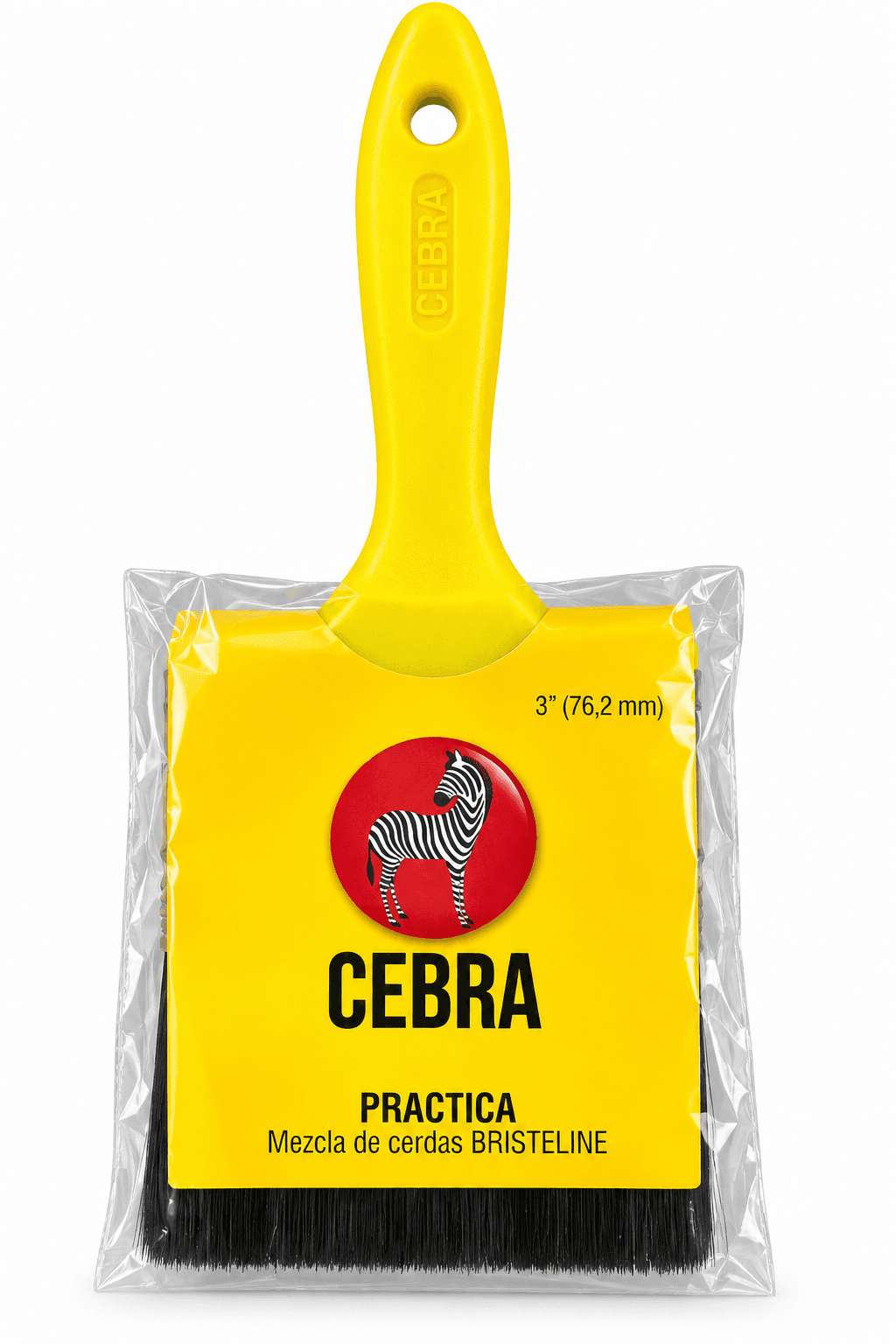 Brocha La Cebra Amarilla 3" Cebra