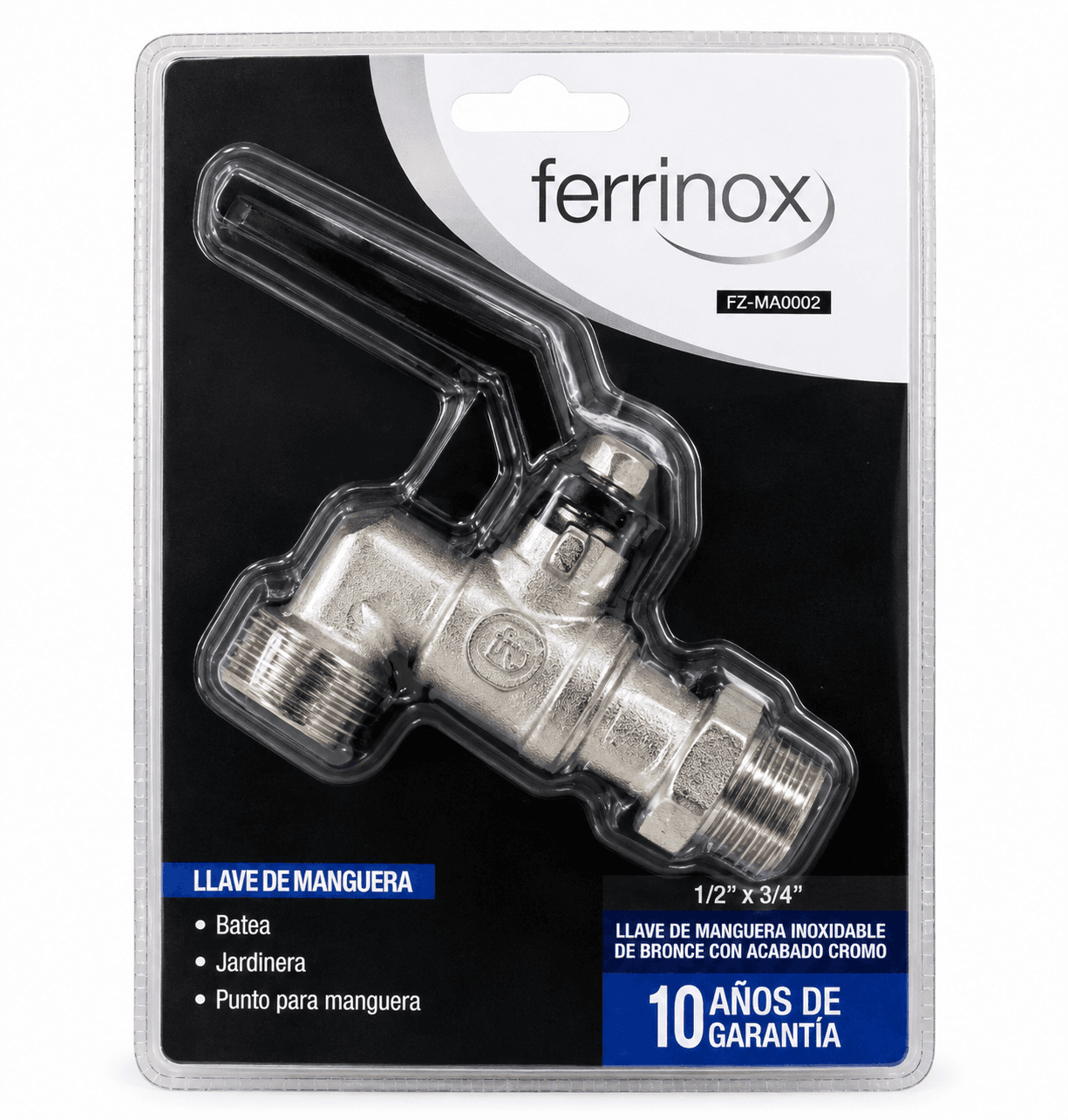 Llave De Manguera 1/2" X 3/4"
