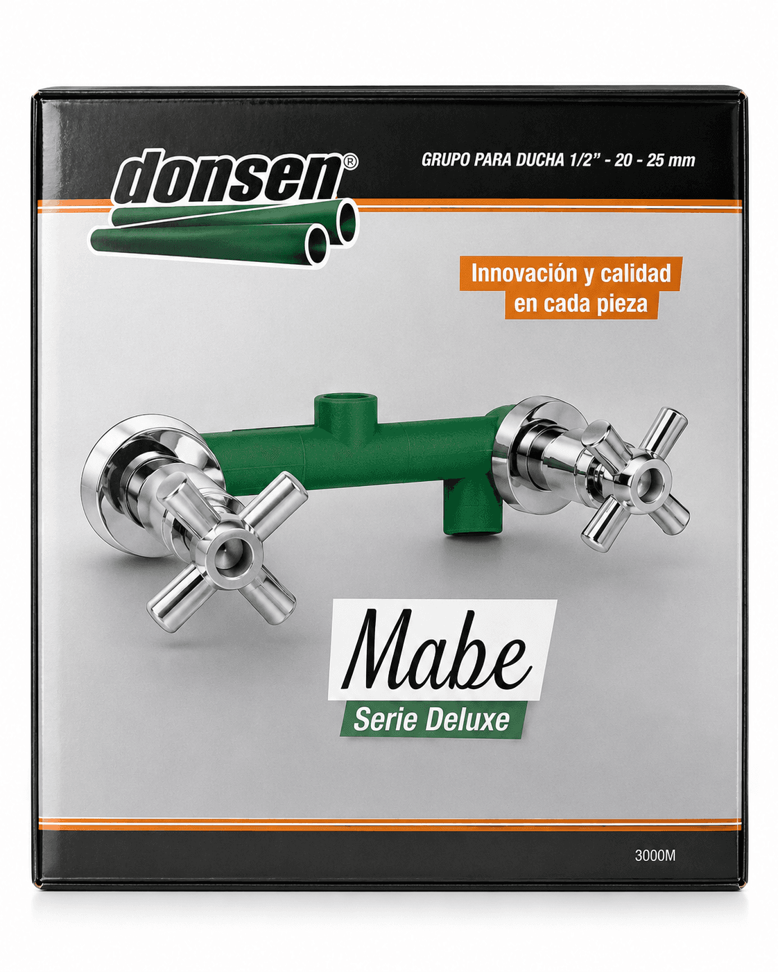 Grupo Para Ducha 8" (Mare Serie Deluxe) 20/25 Mm Donsen