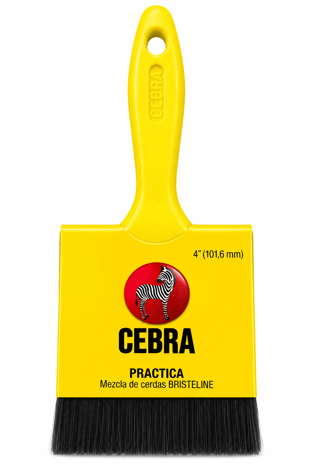 Brocha La Cebra Amarilla 4" Cebra