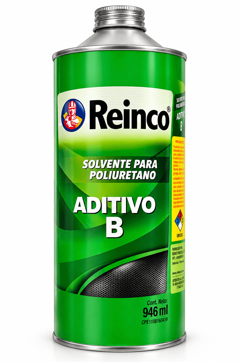 Aditivo B Solvente Para Poliuretano Reinco
