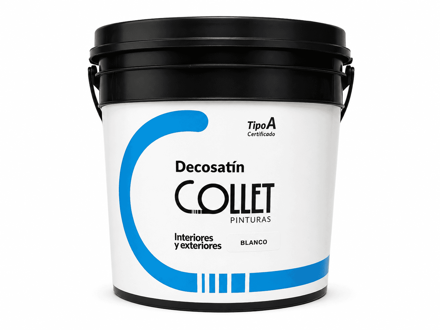Collet Pintura Decosatin Blanco A Cuñete