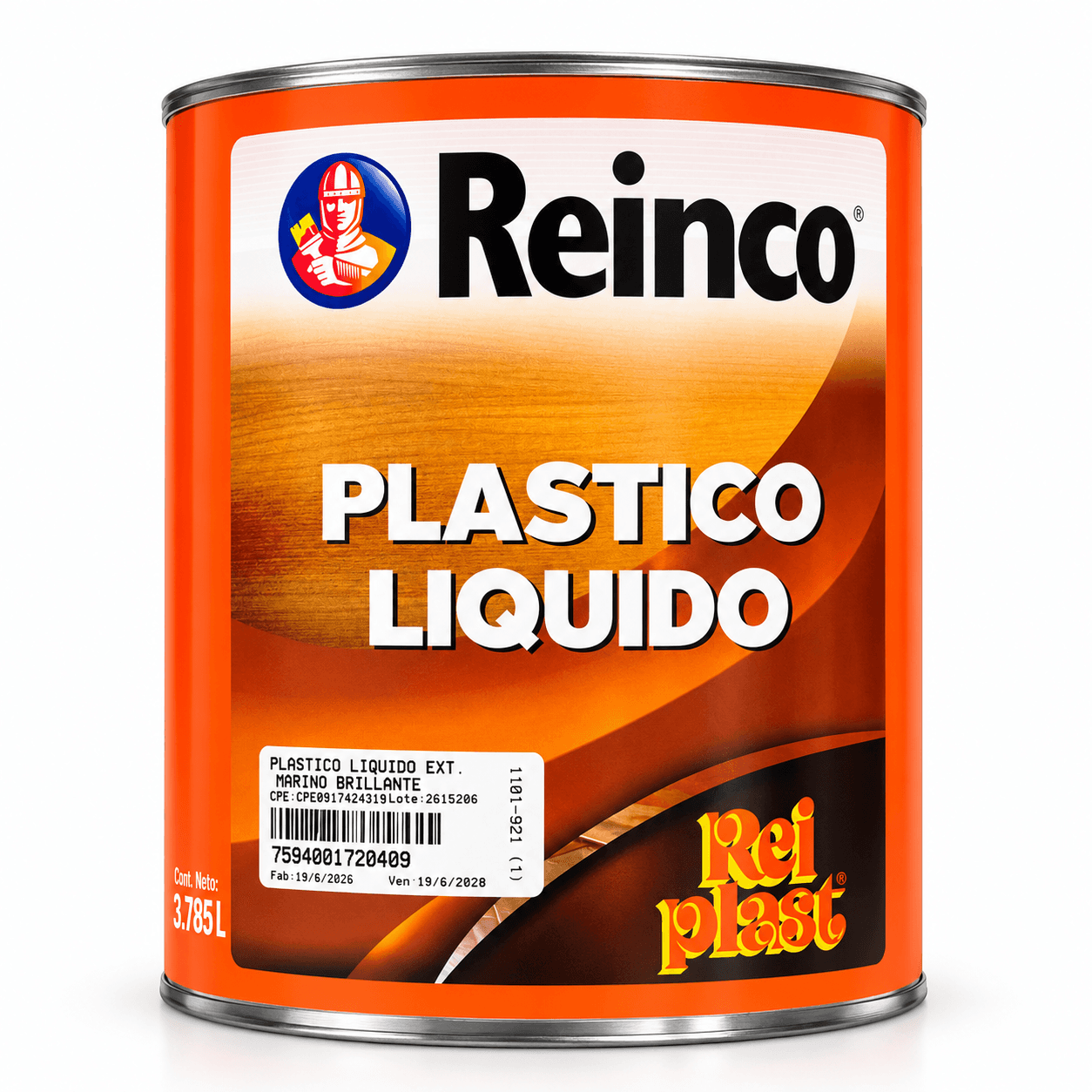 Plastico Liquido Marino Brillante Reinco