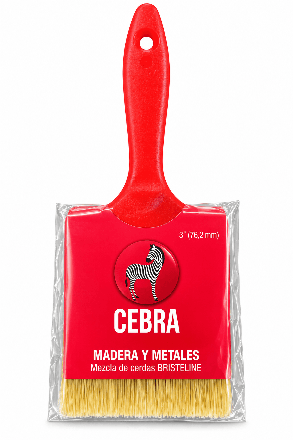 Brocha La Cebra Roja 3" Cebra