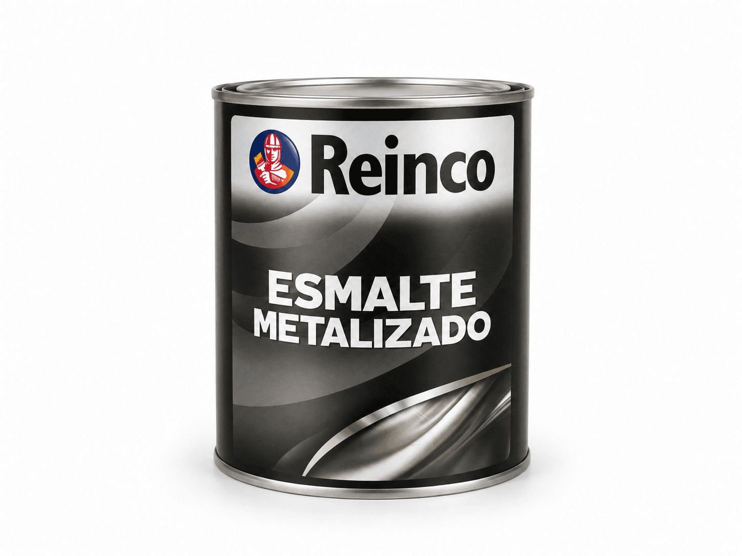 Esmalte Metalizado Aluminio 1/4 Galón Reinco