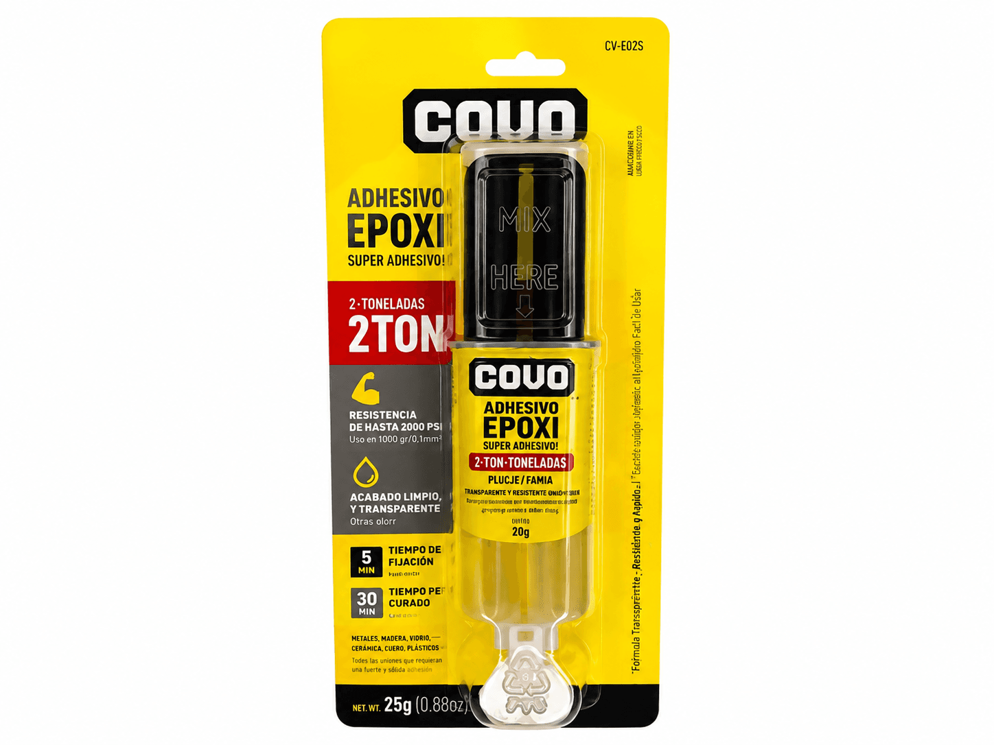 Epoxy Transparente 2Ton 25 ml Faster