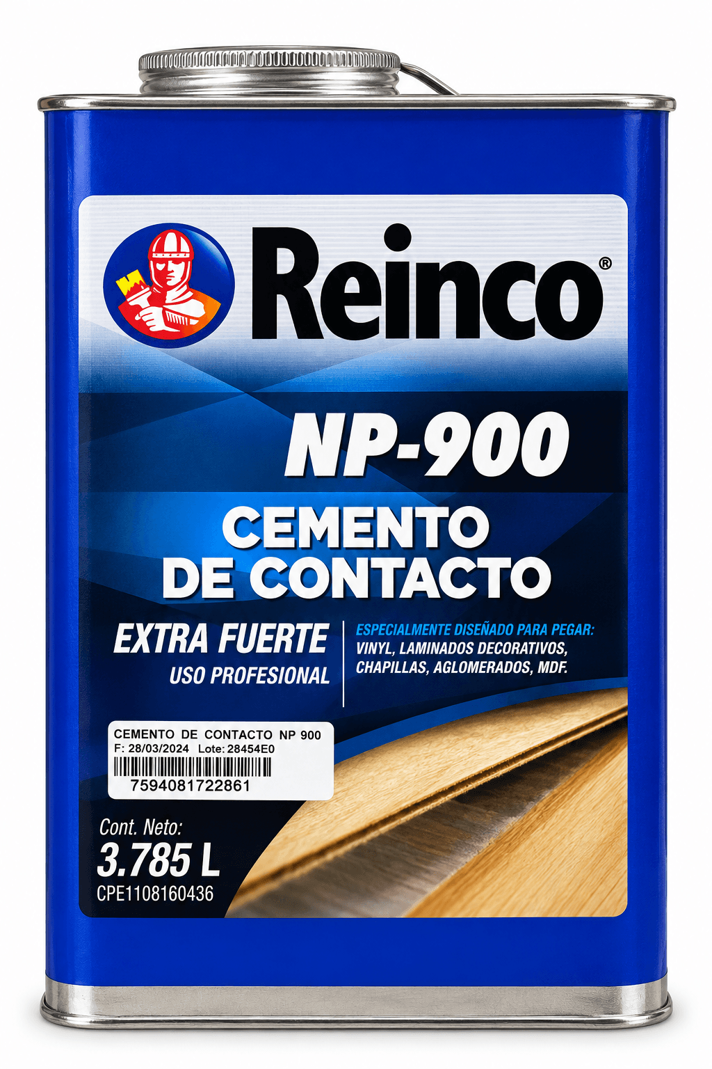 Cemento De Contacto Np-900 Galon Reinco